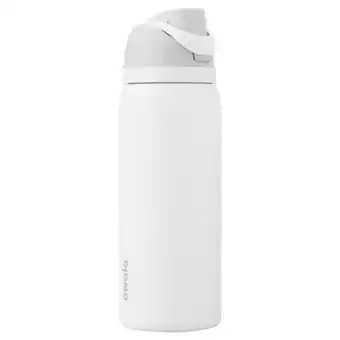Walmart Owala FreeSip 40 fl. oz. Shy Marshmallow BPA Free Water Bottle with Spout Lid offer