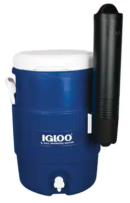 Walmart Igloo 5-Gallon Heavy-Duty Beverage Cooler - Blue offer