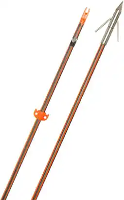 Walmart Fin Finder Hydro Carbon IL Bowfishing Arrow w/Big Head Pro Point offer