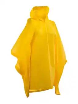 Walmart Totes Children's Rain Poncho, Lightweight, Reusable, and Packable, Yellow offer