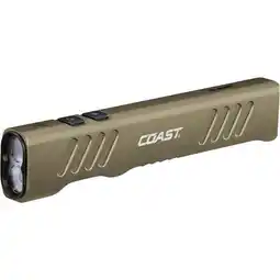 Walmart Coast Products COS31104 Slayer Pro 1150 lm Rechargeable LED BeamSaver USB-C Flashlight, Dune offer