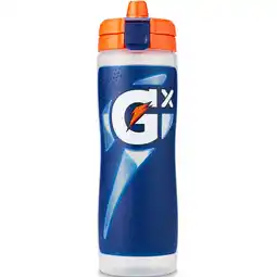Walmart Gatorade GX Bottle, Refillable Water Bottle, Non Slip, Navy, 30 fl oz offer