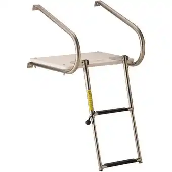 Walmart Garelick EEz-In Swim Platform with 2-Step Telescoping Ladder for Boats with I/O Motors offer