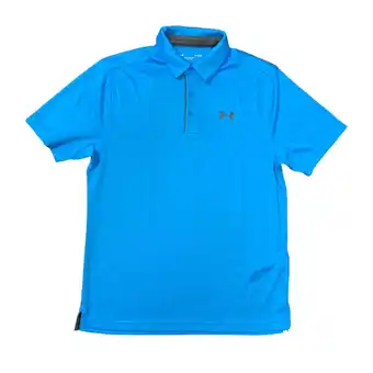 Walmart Under Armour Men's UA Rival Athletic Pullover Short Sleeve Collared Polo, 1290140 offer