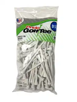 Walmart Pride Wood Golf Tee, 3-1/4, White, 90 Count offer