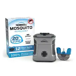 Walmart Thermacell Mosquito Repellent Rechargeable Adventure EX-Series EX55 with 12-Hour Refill offer