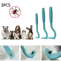 Walmart Quistrepon Tick Hook Tick Remover for Dogs Cats & Horses Tick Lever for Tick Protection offer