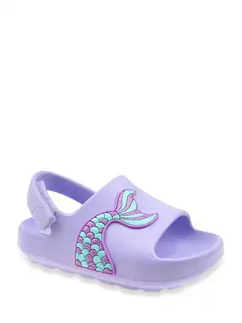 Walmart Wonder Nation Toddler Girl Eva Icon Slide Sandals offer