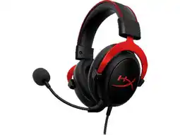 Walmart HyperX Cloud II - Gaming Headset (Black-Red) (KHX-HSCP-RD) offer