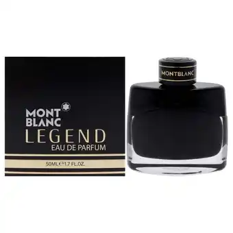 Walmart Mont Blanc Legend by Mont Blanc for Men - 1.7 oz EDP Spray offer