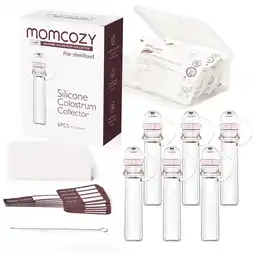 Walmart Momcozy Colostrum Collector, Portable Reusable Breast Milk Collector and Storage Bottles, 5ml, 6pcs offer