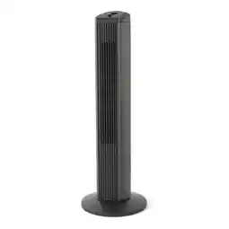 Walmart Mainstays 28 Tall 3-Speed Oscillating Tower Fan, New, Black, MSWMT24MB offer