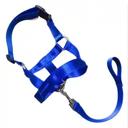 Walmart Musuos Dog Head Collar Gentle Stop Pulling Pet Lead Padded Noseband Training Halter offer