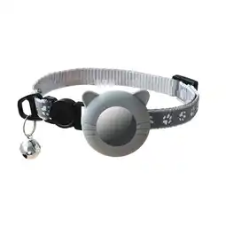 Walmart Aruwei Reflective Pet Collar with Adjustable Strap & Bell Comfortable AirTag Holder for Pets offer