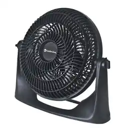 Walmart Comfort Zone 9 Desk Fan with Wall-Mounting Capabilities, 6 Blades, Black offer