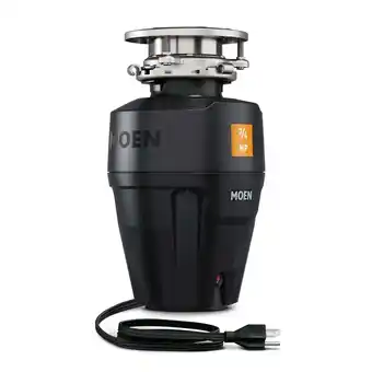 Walmart Moen The Host Series 3/4 HP Continuous Feed Garbage Disposal with Power Cord offer