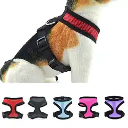 Walmart Yesbay Dog Puppy Walk Collar Soft Mesh Safety Strap Vest Adjustable Pet Control Harness offer
