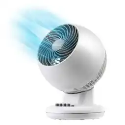 Walmart IRIS WOOZOO Oscillating Fan with Timer, 3 Speed Settings, White offer
