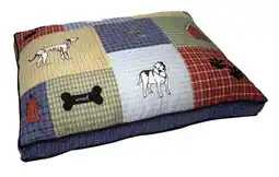 Walmart Petmate Beds - Classic Applique Gusseted Bed- Multi Colored 27 X 36 X 3 - 27776 offer