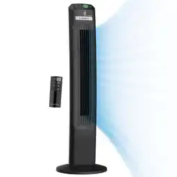 Walmart Lasko 42 EcoQuiet 12-Speed DC Motor Tower Fan with Remote Control, Black, T42700, New offer