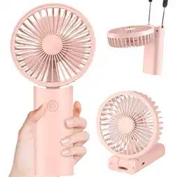 Walmart Bilivry Handheld Fan with Lanyard Base ,Type-C, for Girls Women Kids, Travel, Outdoor Indoor Office offer