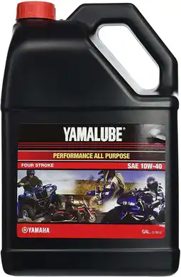Walmart Yamaha Yamalube All Purpose Motorcycle Oil 10W-40, 1 gal offer
