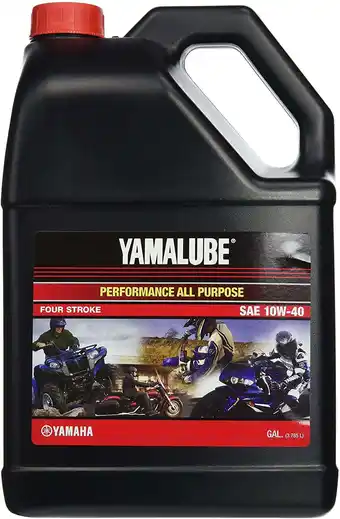 Walmart Yamaha Yamalube All Purpose Motorcycle Oil 10W-40, 1 gal offer