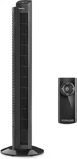 Walmart Vornado OZI42X W Tower Fan, 42 Tall, Black, New offer