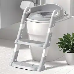 Walmart AMBLER 2-in-1 Potty Training Seat with Step Stool Ladder | Anti-Slip | For Boys & Girls Toddlers offer
