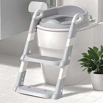 Walmart AMBLER 2-in-1 Potty Training Seat with Step Stool Ladder | Anti-Slip | For Boys & Girls Toddlers offer