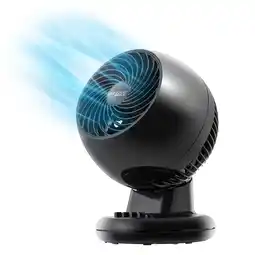 Walmart IRIS WOOZOO Oscillating Fan with Timer, 3 Speed Settings, Black offer