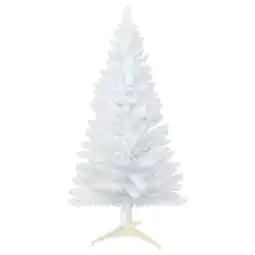 Walmart 4FT Lighted Artificial White Christmas Tree, Bringstar Small Fake Christmas Tree for Home & Office offer