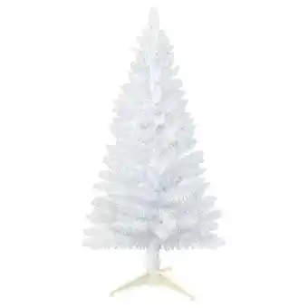 Walmart 4FT Lighted Artificial White Christmas Tree, Bringstar Small Fake Christmas Tree for Home & Office offer