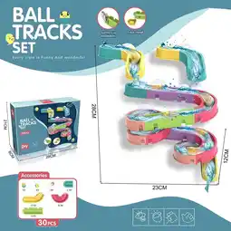 Walmart 30Pcs Baby Bath Toys for Toddlers Water Ball Tracks Bathtub Toys for Girls Boys 2 3 4 Year Old offer