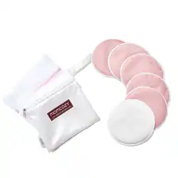 Walmart Momcozy Reusable Nursing Pads, 3-Layer Washable Breast Pads 6 Count, Ultra-Thin,Leak-poof,Absorbent offer