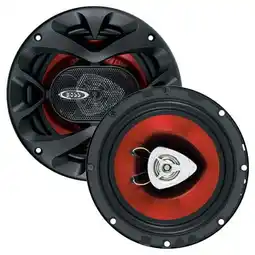 Walmart Boss Audio CH6500 New 6.5 Slim 2-Way Speaker Red Poly Injection 6-1/2 Inches offer
