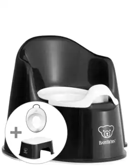 Walmart BabyBjorn Potty Training Bundle, Black, 3 Count offer