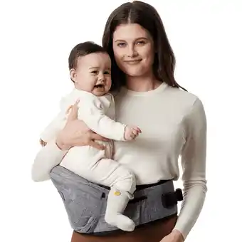 Walmart Momcozy Baby Hip Seat Carrier with Adjustable Waistband 3D Belly Protector EVA Massage Board M Size offer