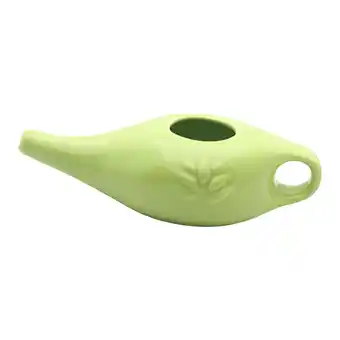 Walmart 250ml Ceramic Pot Comfortable to Clean for Removes Dust Green offer