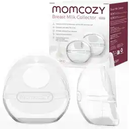 Walmart Momcozy Breast Milk Collector for Breastfeeding, Reusable Breast Milk Shells (3oz/90ml, 2 Count) offer