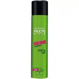 Walmart Garnier Fructis Style Volume Anti-Humidity Hairspray, Extra Strong Hold, 8.25 oz offer