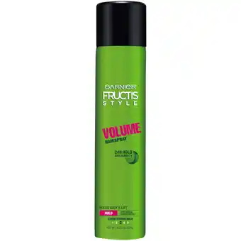 Walmart Garnier Fructis Style Volume Anti-Humidity Hairspray, Extra Strong Hold, 8.25 oz offer