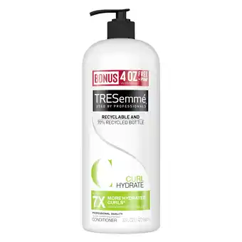 Walmart Tresemme Flawless Curls Moisturizing & Nourishing Daily Conditioner with Coconut Oil, 32 fl oz offer