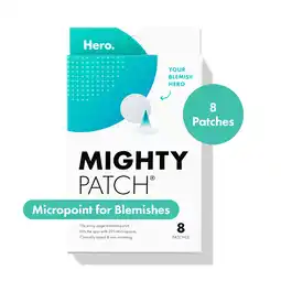 Walmart Mighty Patch Micropoint for Blemishes from Hero Cosmetics - Acne Patch for Early Stage Zits (8 Ct) offer