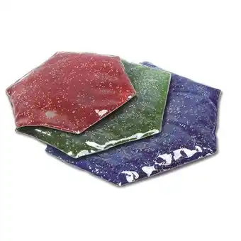 Walmart Skil-Care 914683 5 lbs Weighted Hexagon Lap Pad - Green offer