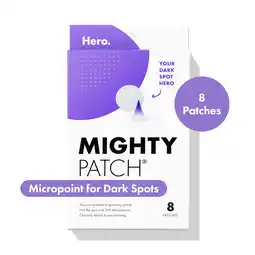 Walmart Mighty Patch Micropoint for Dark Spots from Hero Cosmetics, Post-Blemish Dark Spot Patch, 8ct offer