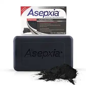 Walmart Asepxia Cleansing Bar Charcoal Face Wash Black Soap offer