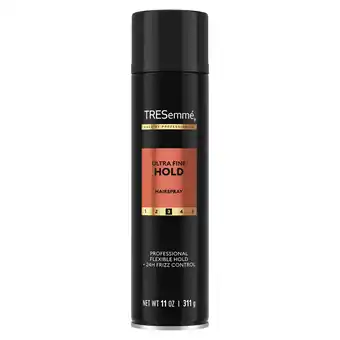 Walmart Tresemme Ultra Fine Mist Hairspray for Flexible Hold with Pro Lock Tech 11 oz offer