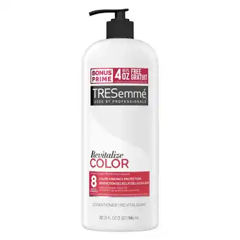 Walmart Tresemme Revitalize Color Moisturizing Daily Conditioner with Sunflower Seed Oil, 32 fl oz offer