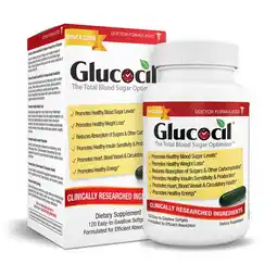 Walmart Glucocil 30-Day Supply 120CT Premium Blood Sugar Support 2+ Million Sold Since 2008 offer